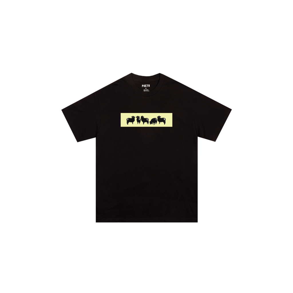 POETS BRANDS - BLACKSHEEP - BLACK - TEE