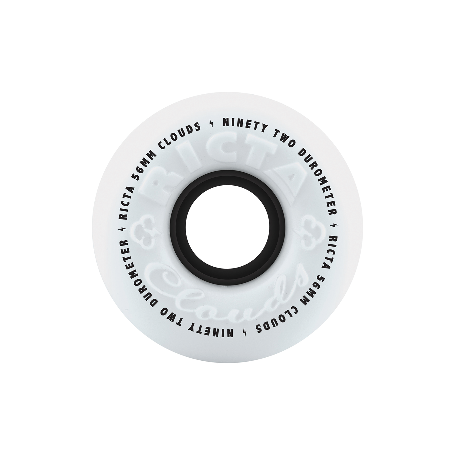 RICTA CLOUDS BLACK 92A 56MM