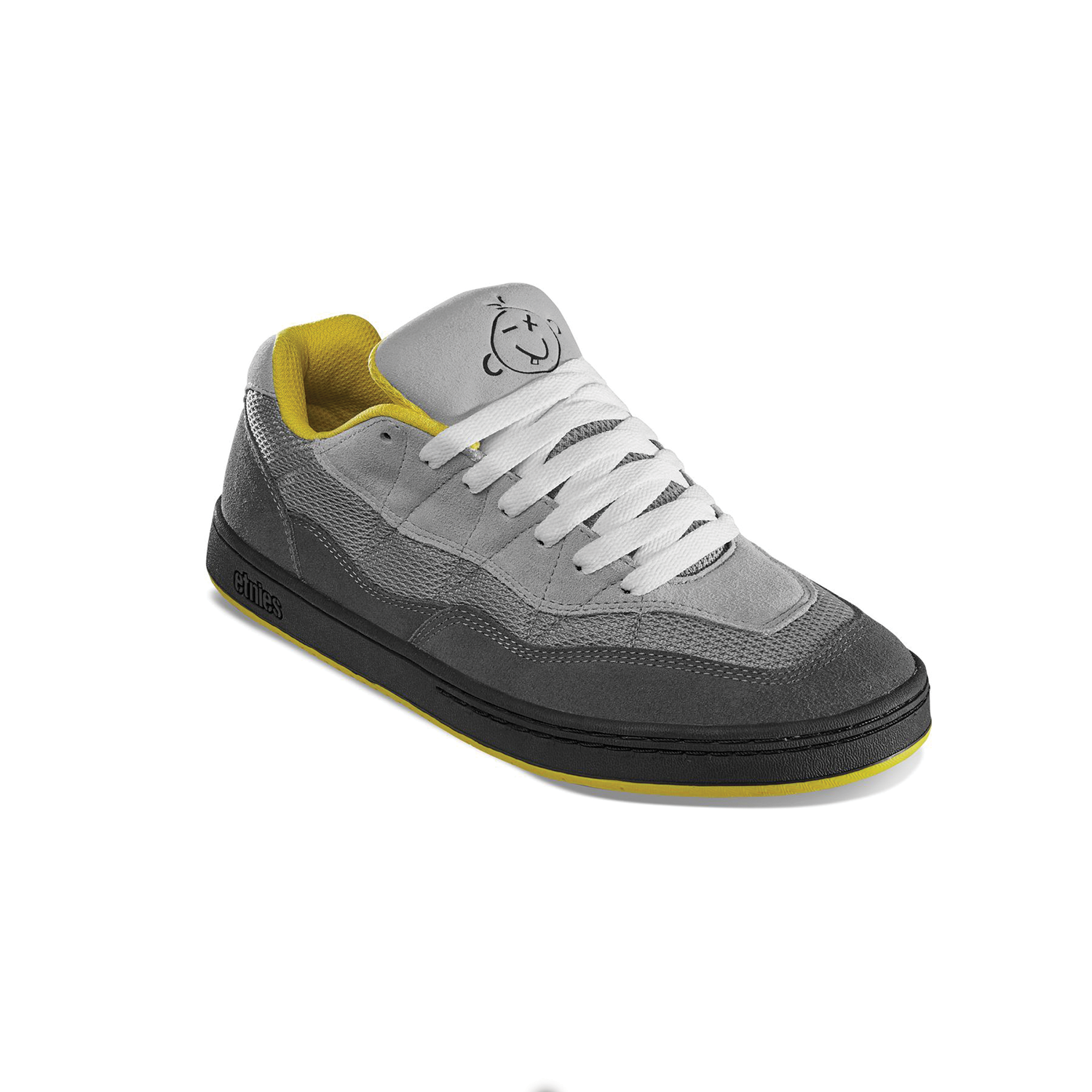 ETNIES SNAKE SHOE GREY/GREY/YELLOW
