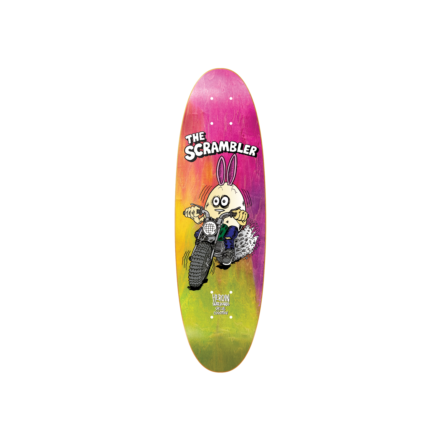 Herion Skateboards Scrambler Egg Deck 7.88