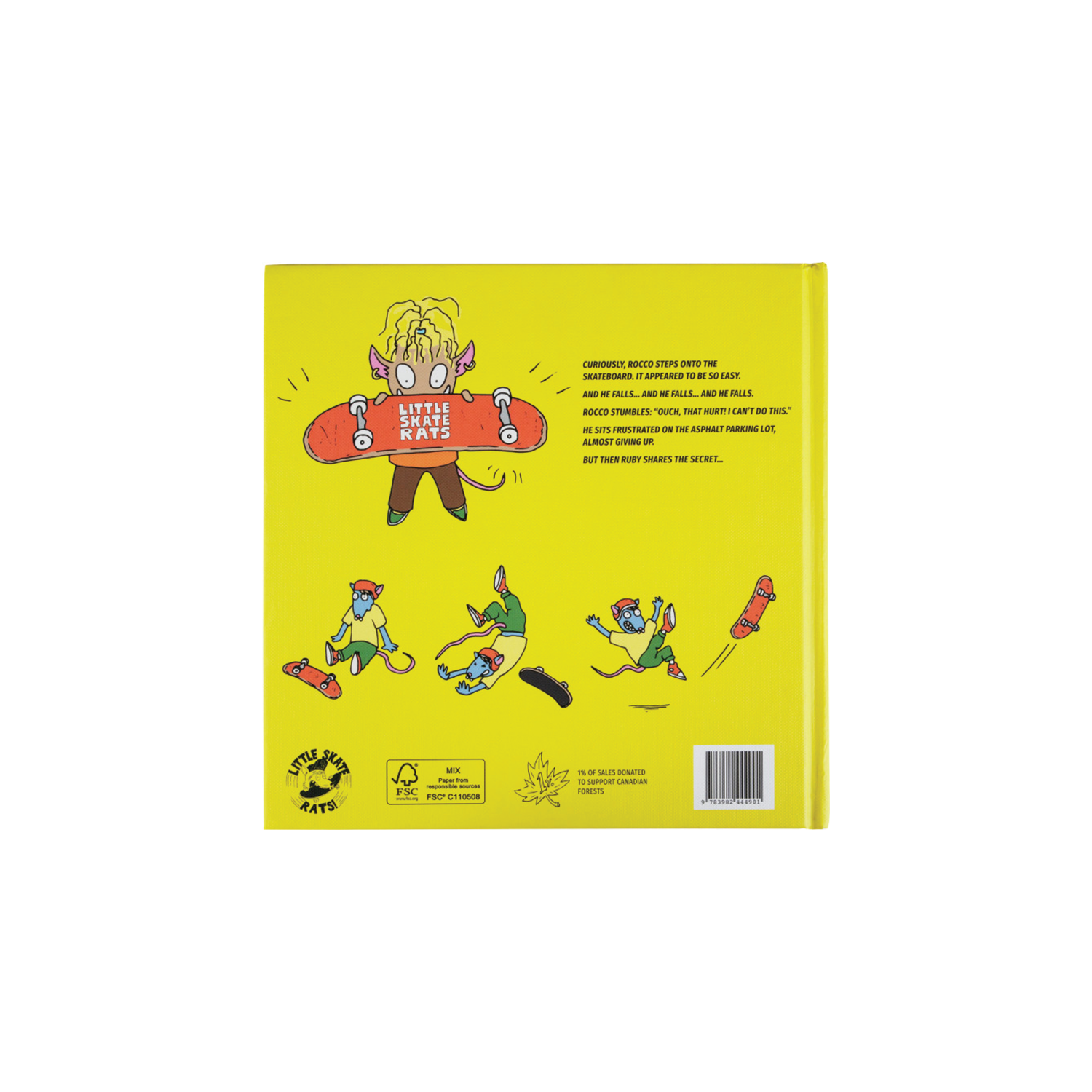 POWELL - Hardcover Book Little Skate Rats - The Secret