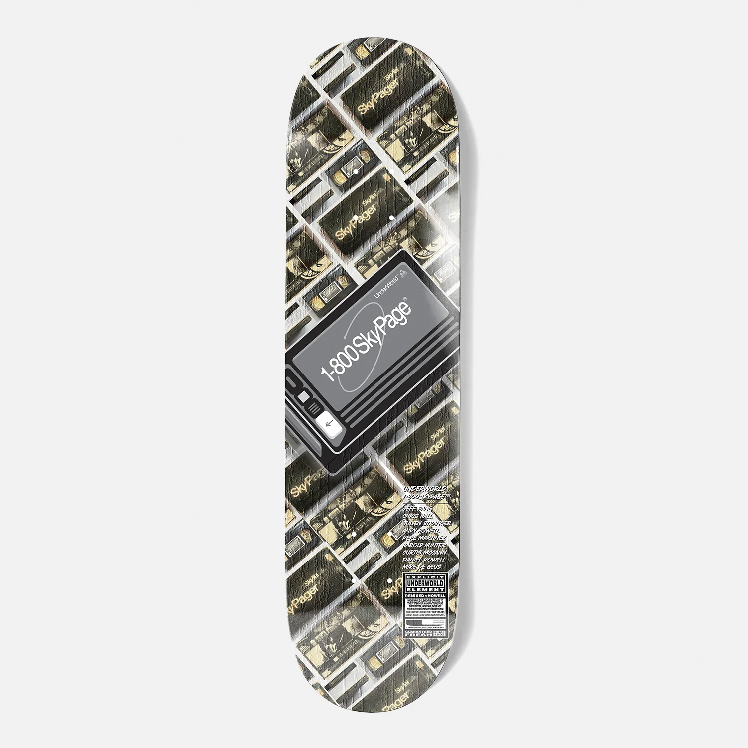 UNDERWORLD ELEMENT SKYPAGER II SKATESHOP DAY DECK