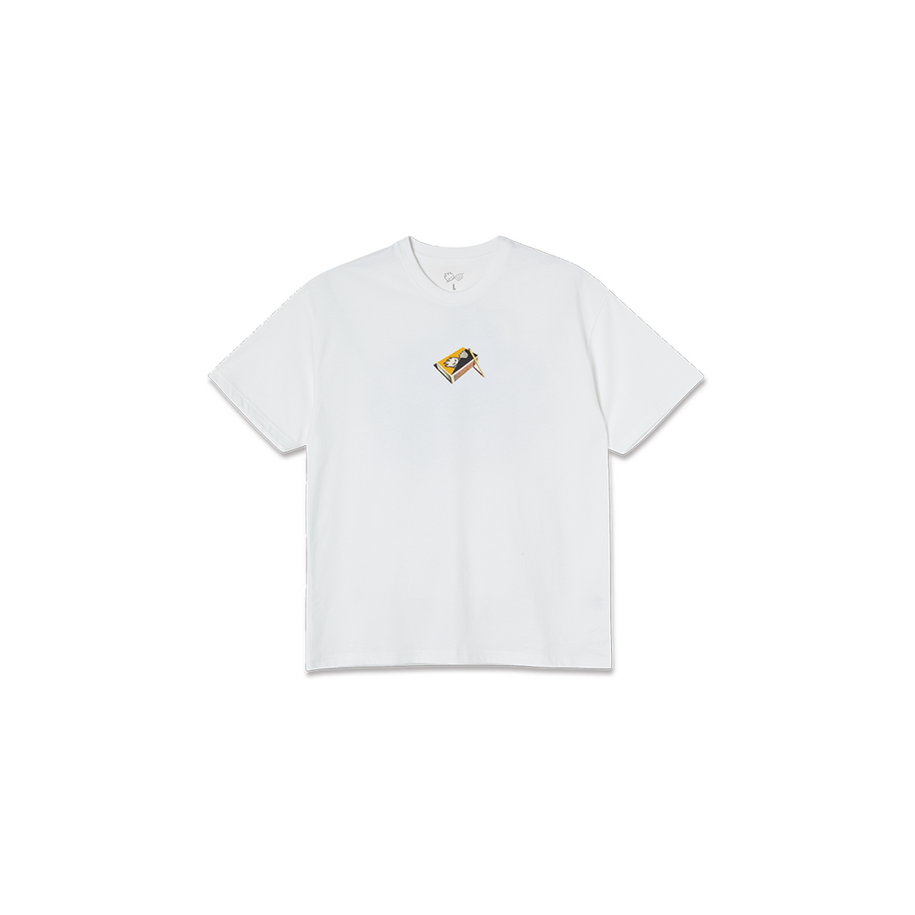 LAST RESORT AB MATCHBOX TEE WHITE