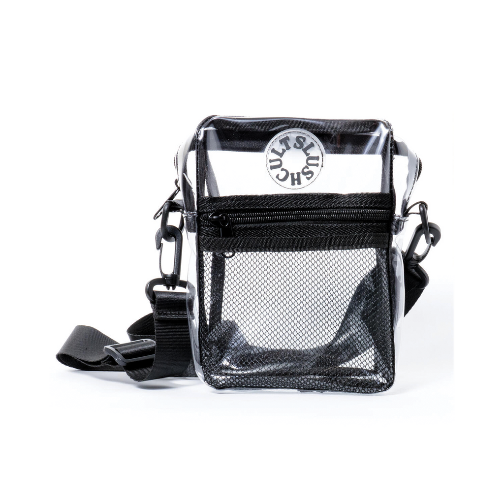 SLUSHCULT ANYWHERE SIDE BAG INVISIBLE VINYL ( CLEAR )