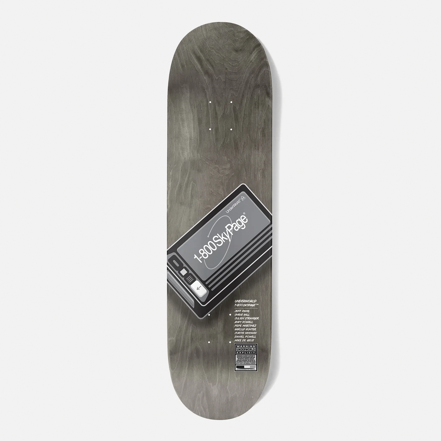 UNDERWORLD ELEMENT SKYPAGER II SKATESHOP DAY DECK