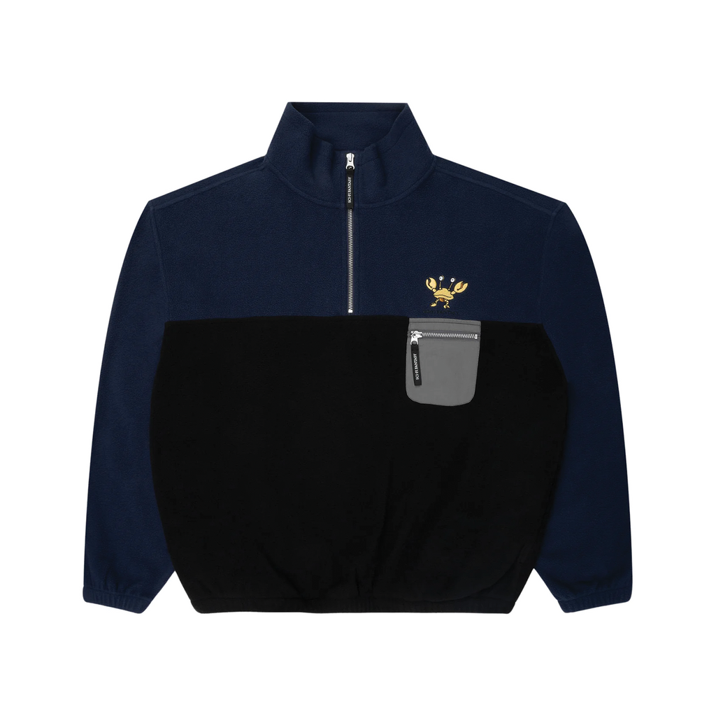 Sci Fi Fantasy (Crab Quarter Zip) Navy/Black