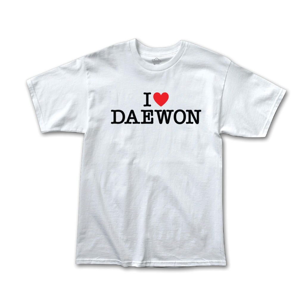 THANK YOU SKATEBOARDS I HEART DAEWON TEE