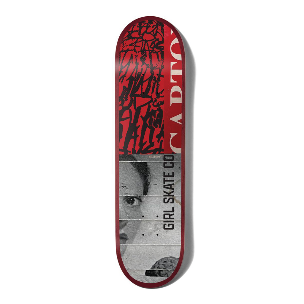 GIRL SKATEBOARD BENNET SPLINTER DECK 8.25