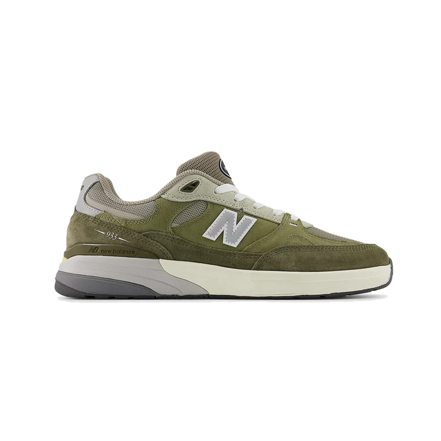 NEW BALANCE NUMERIC 933 ANDREW REYNOLDS OLIVE GREEN