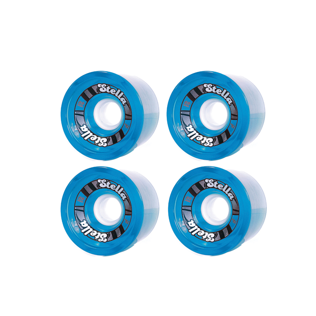 STELLA CRUISER WHEELS GEL BLUE 69MM