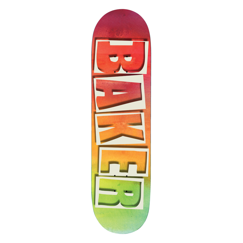 BAKER SKATEBOARDS FIGGY WATERCOLOR DECK 8.0