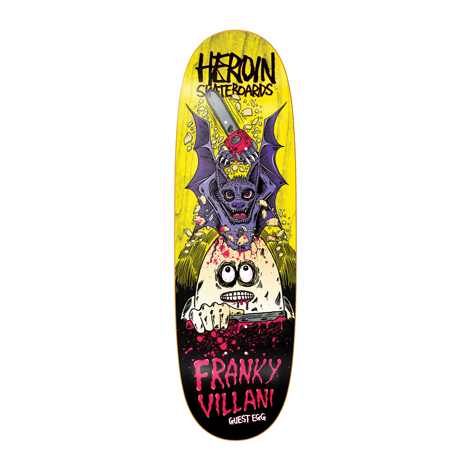 Herion Skateboards Franky Guest Egg 9.5