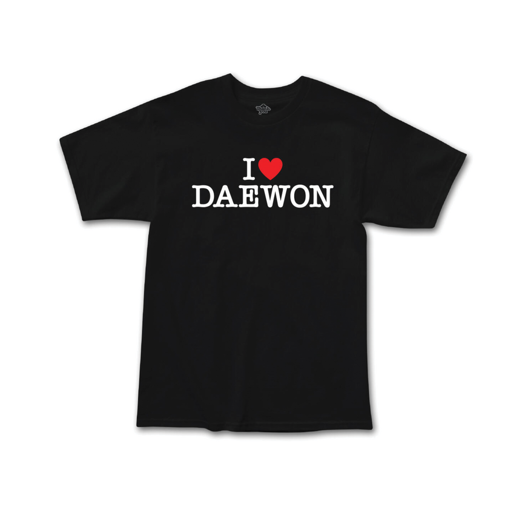 THANK YOU SKATEBOARDS I HEART DAEWON TEE