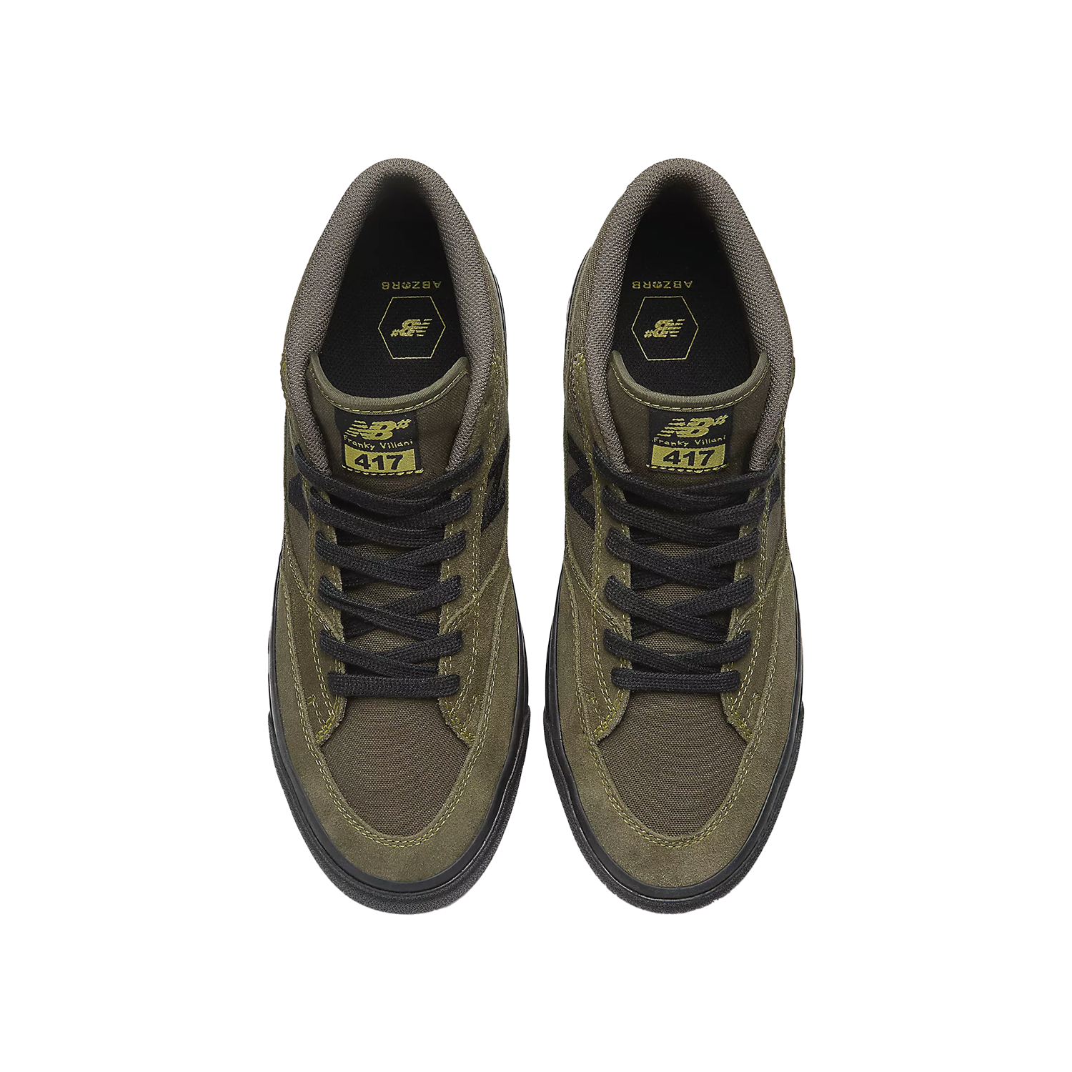 NEW BALANCE NUMERIC - NM417OJU- FRANKY VILLANI - DARK MOSS/BLACK