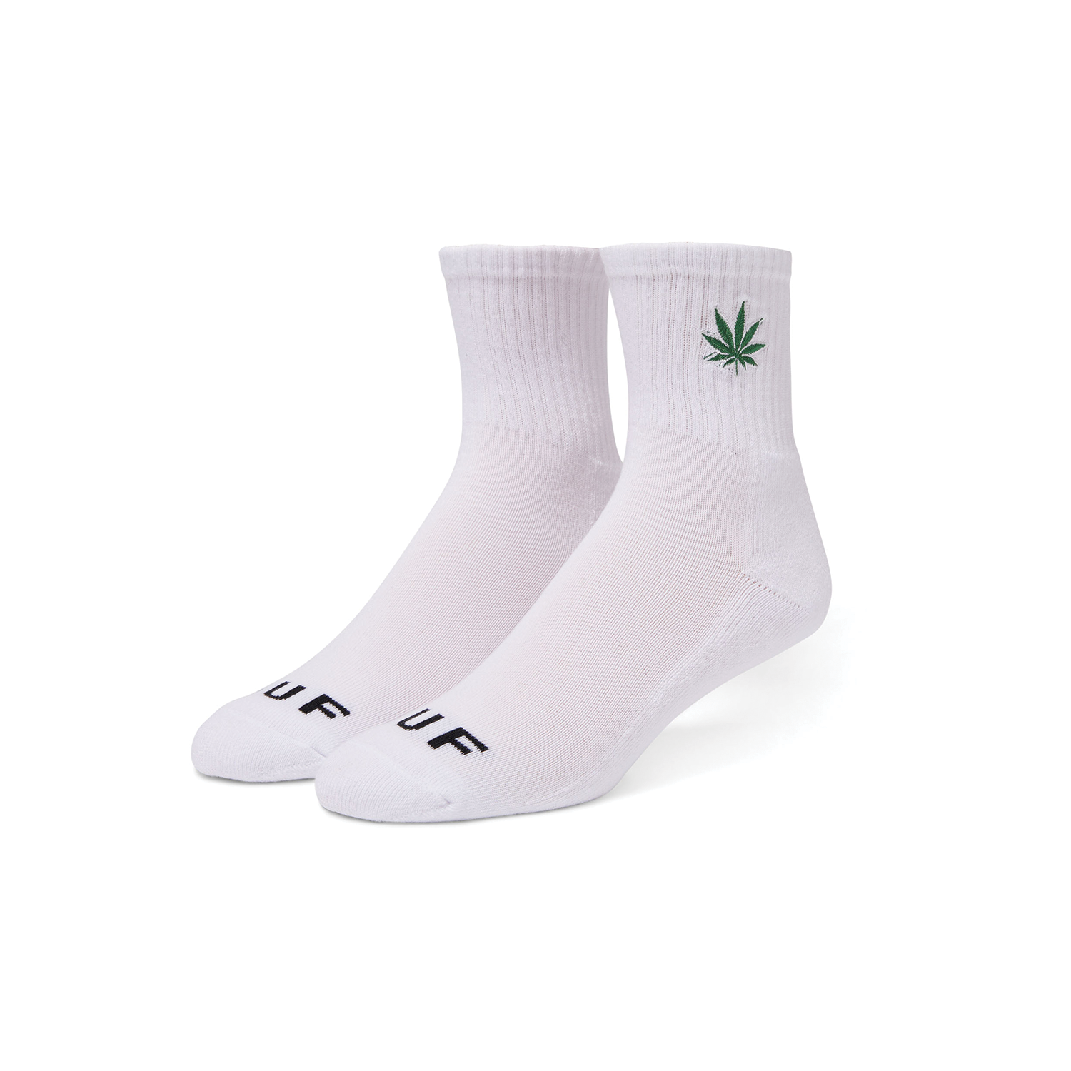 HUF PLANTLIFE 1/4 SOCKS WHITE