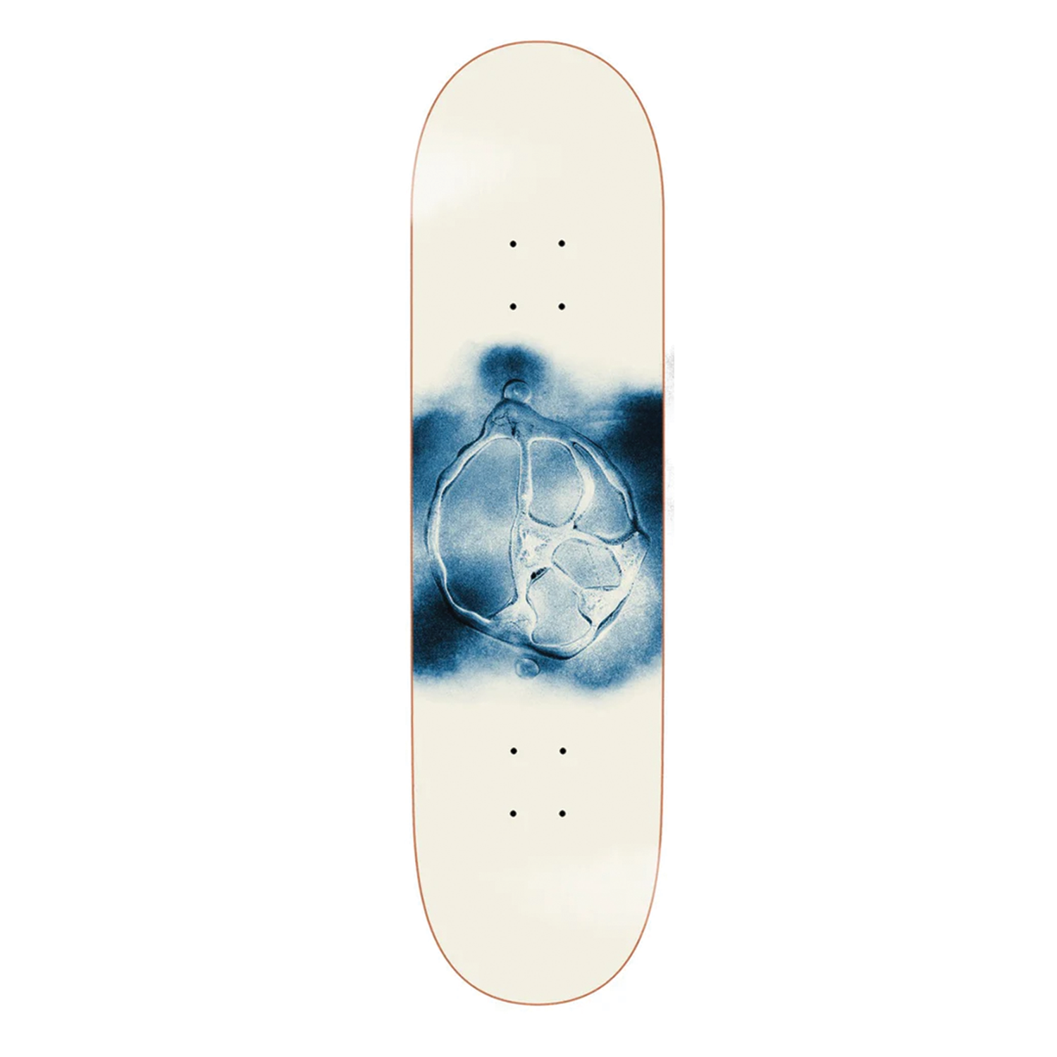 POLAR SKATE CO TEAM STROKE LOGO CREAM 8.125