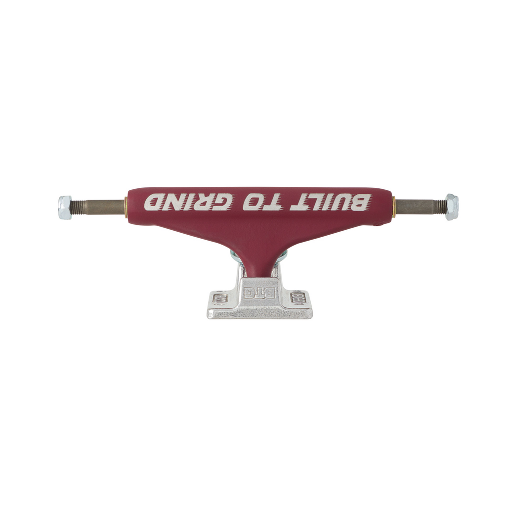 BTG Speed Burgundy Silver Standard Trucks Independent