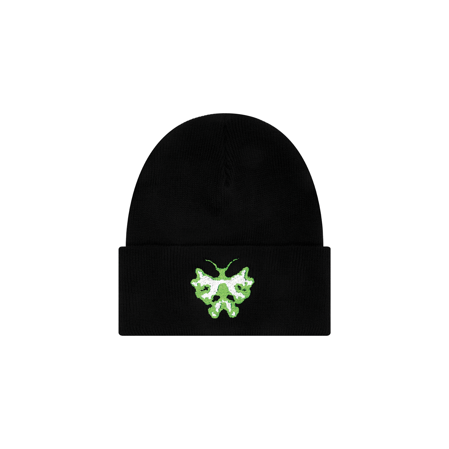 LIMOSINE MOTH BEANIE BLACK