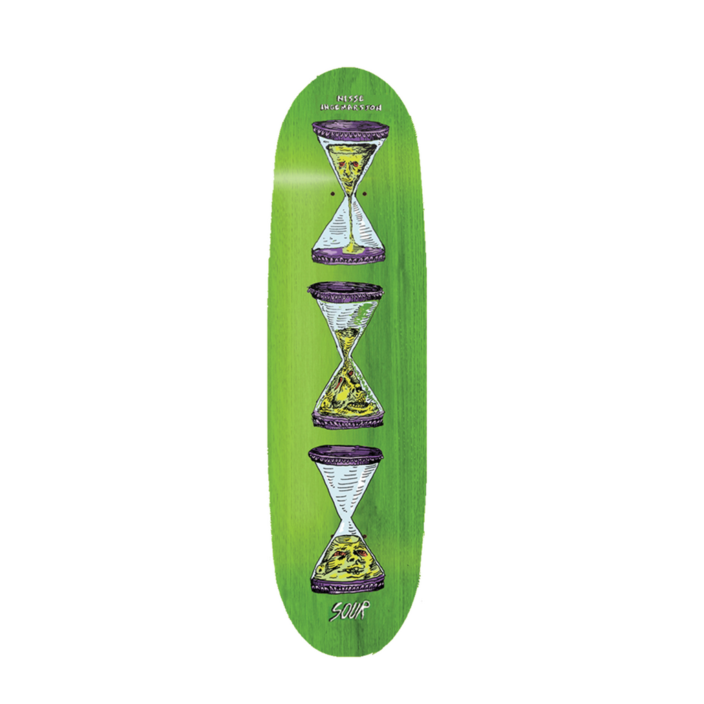 SOUR SOLUTION NISSE 'MELTING' SKATEBOARD DECK - 8.75"