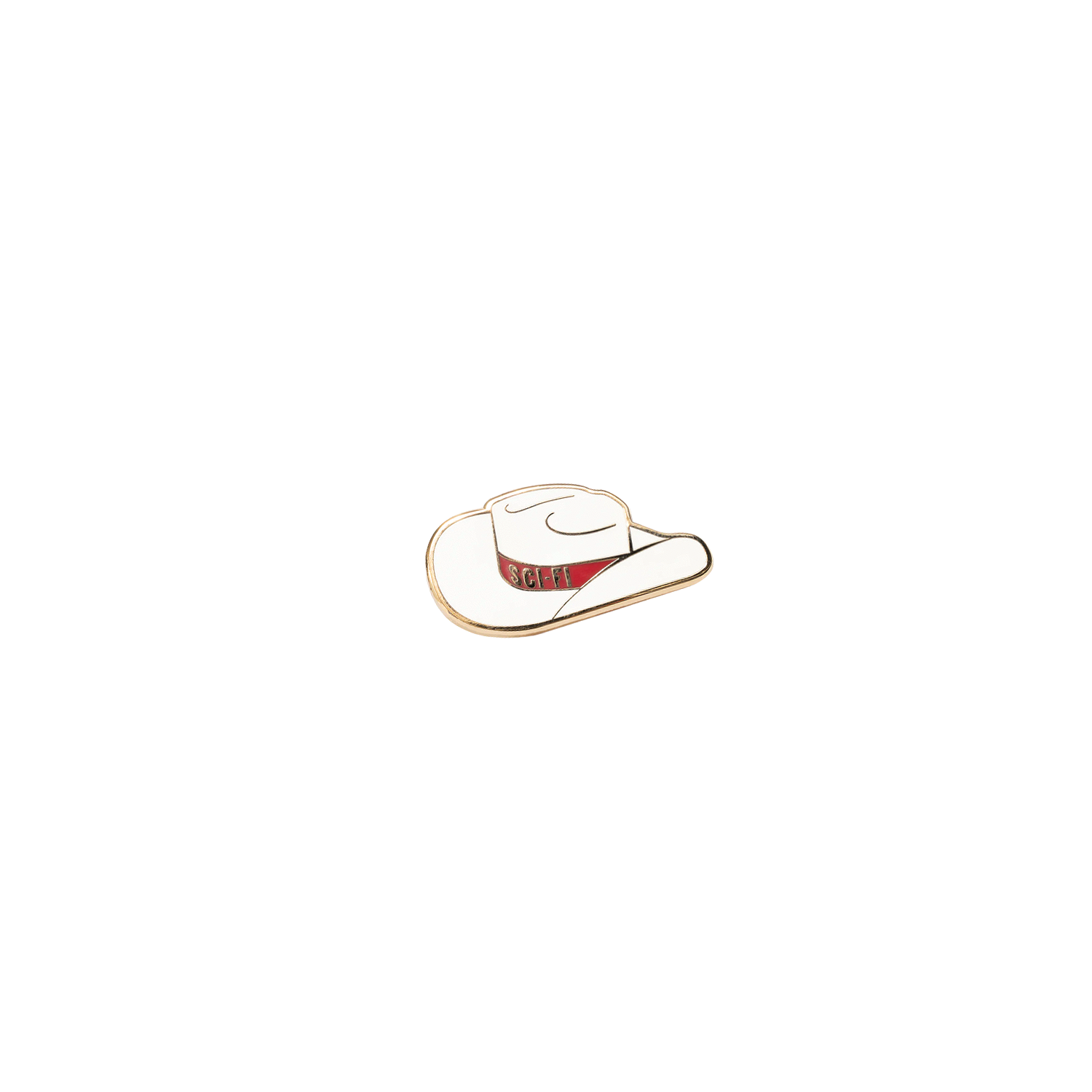 SCI-FI FANTASY COWBOY HAT PIN