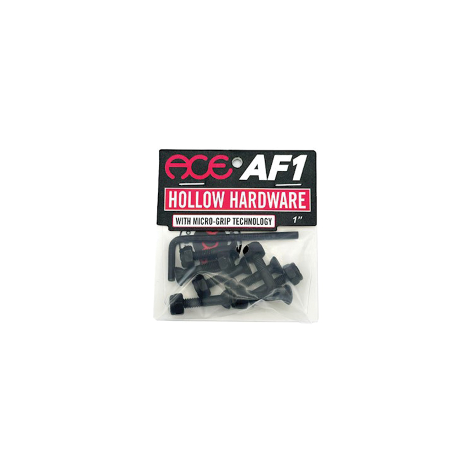 ACE TRUCKS HOLLOW BOLTS W/ GRIPPERS