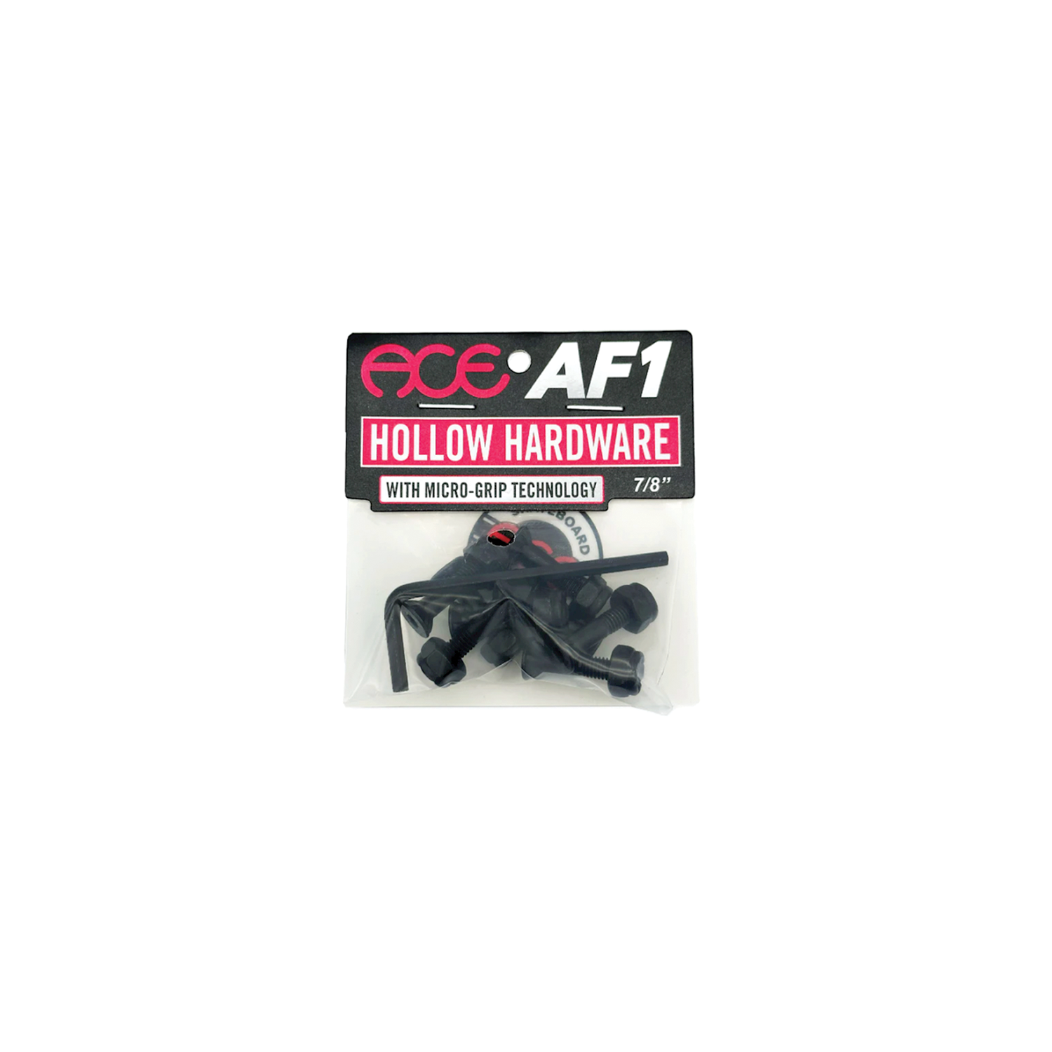 ACE TRUCKS HOLLOW BOLTS W/ GRIPPERS