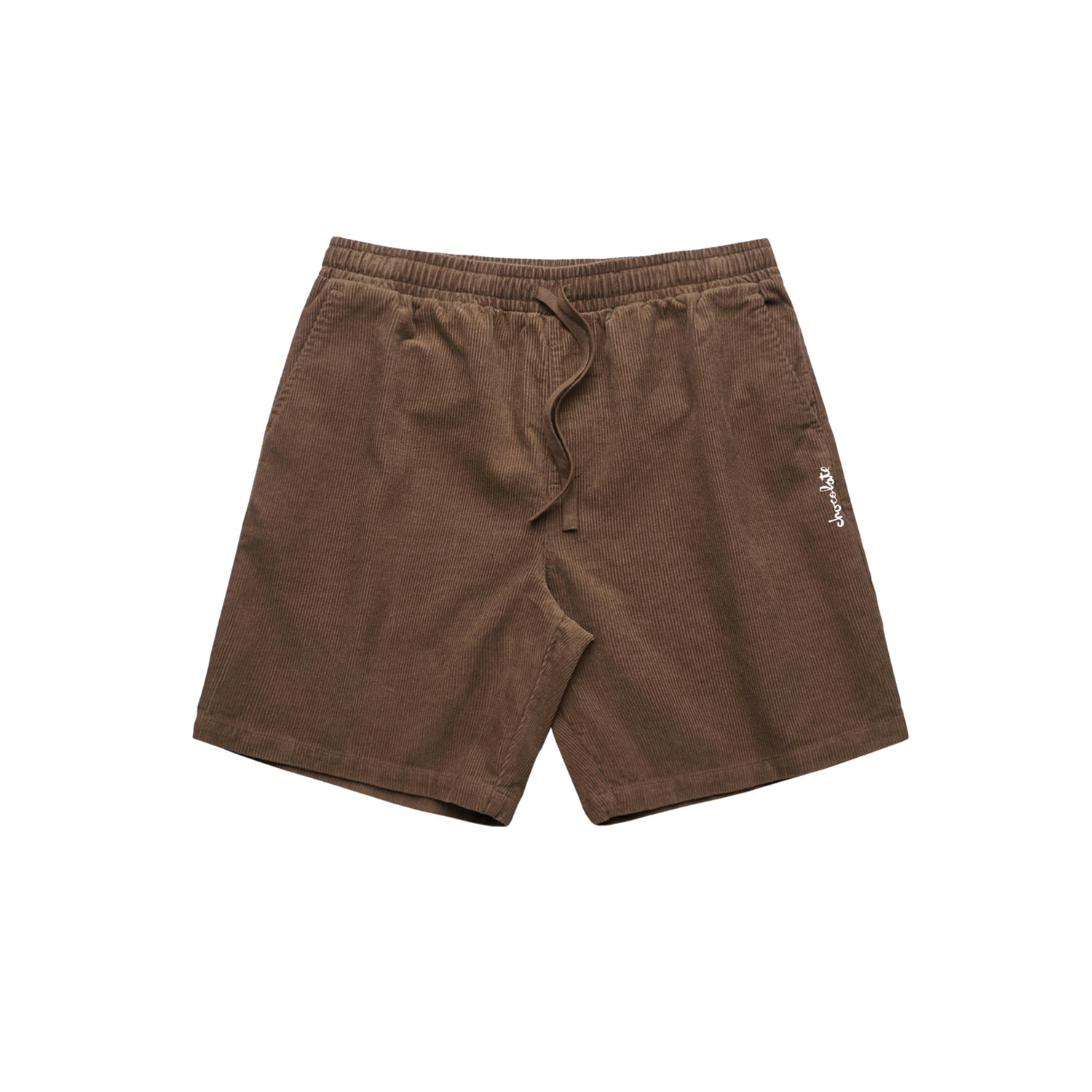 CHOCOLATE SKATEBOARDS - CORD SHORTS - BROWN