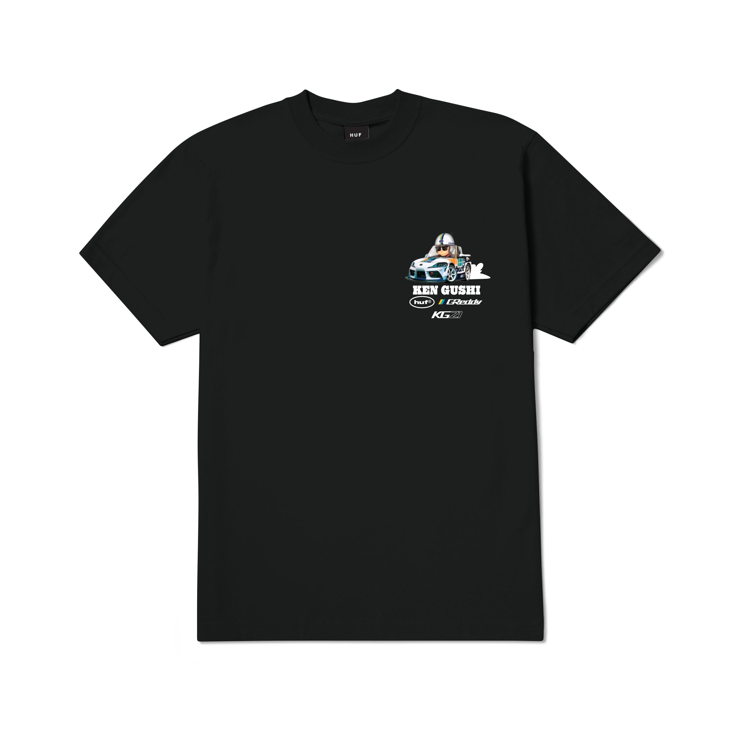 HUF X GREDDY GUSHI S/S T-SHIRT BLACK
