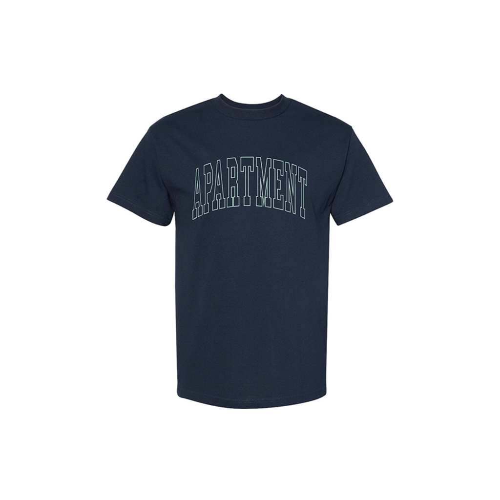 APARTMENT SKATESHOP -B2S. - T-SHIRT - NAVY