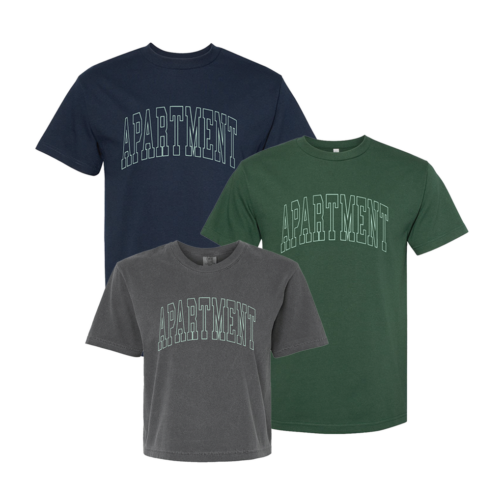 APARTMENT SKATESHOP -B2S - T-SHIRT - FOREST GREEN