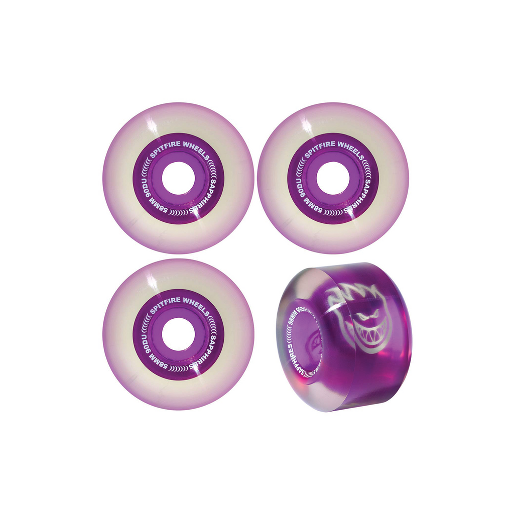 SPITFIRE 90D SAPPHIRE CLR/PURPLE 58MM