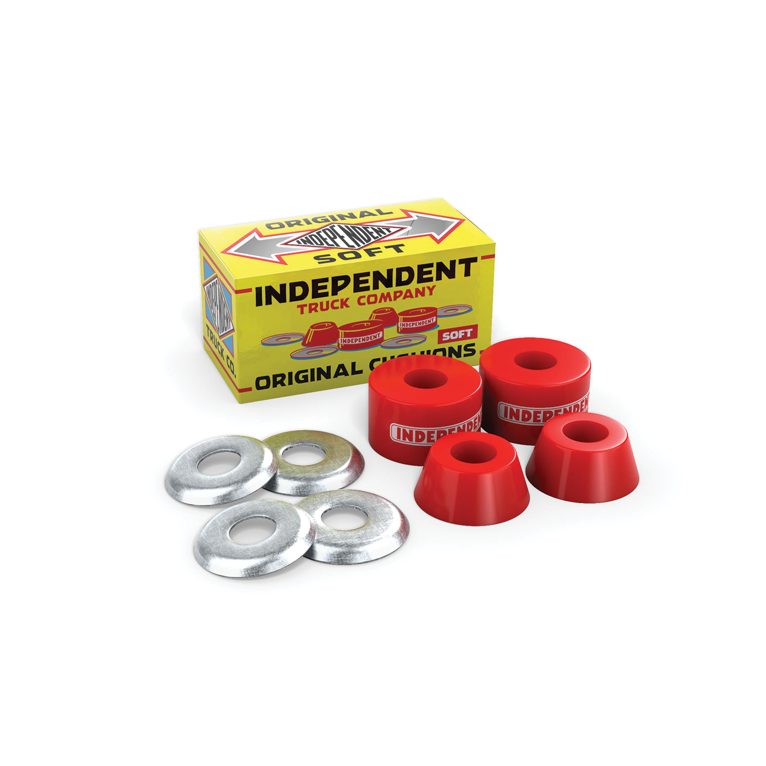 Independent - Soft 90a Genuine Parts - Red Cushions