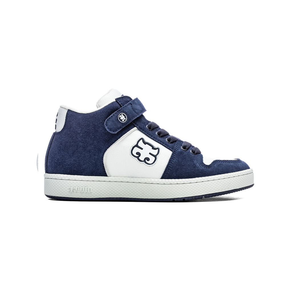 IPATH GRASSHOPPER - NAVY SUEDE & WHITE LEATHER