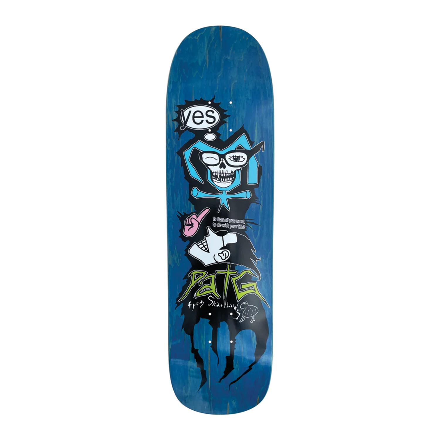 FROG SKATEBOARDS DISOBEDIANT CHILD (PAT G) DECK