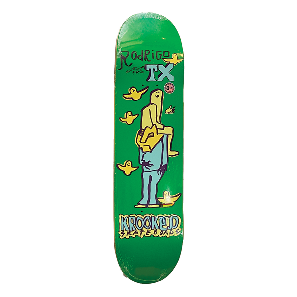 KROOKED SKATEBOARDS RODRIGO TX GUEST MODEL 8.06