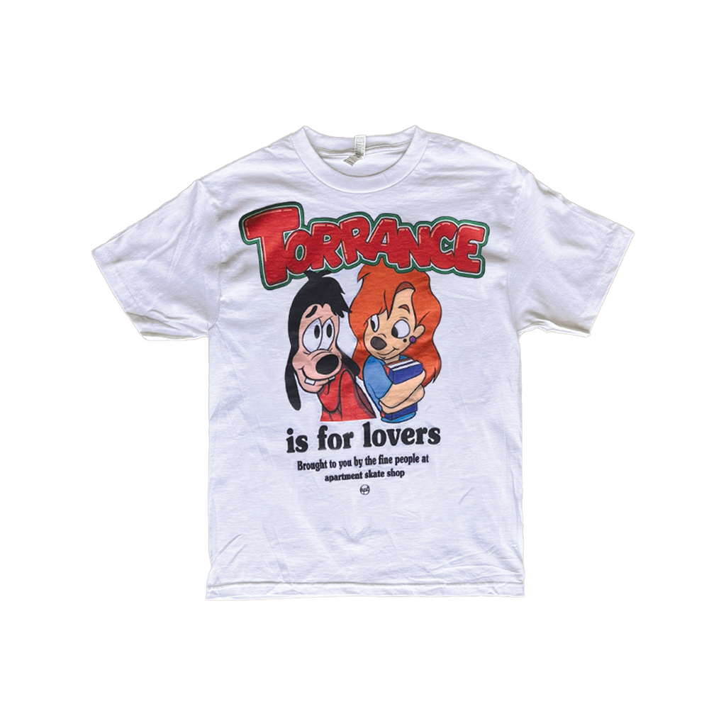 APARTMENT SKATESHOP TORRANCE IS FOR LOVERS II TEE WHITE