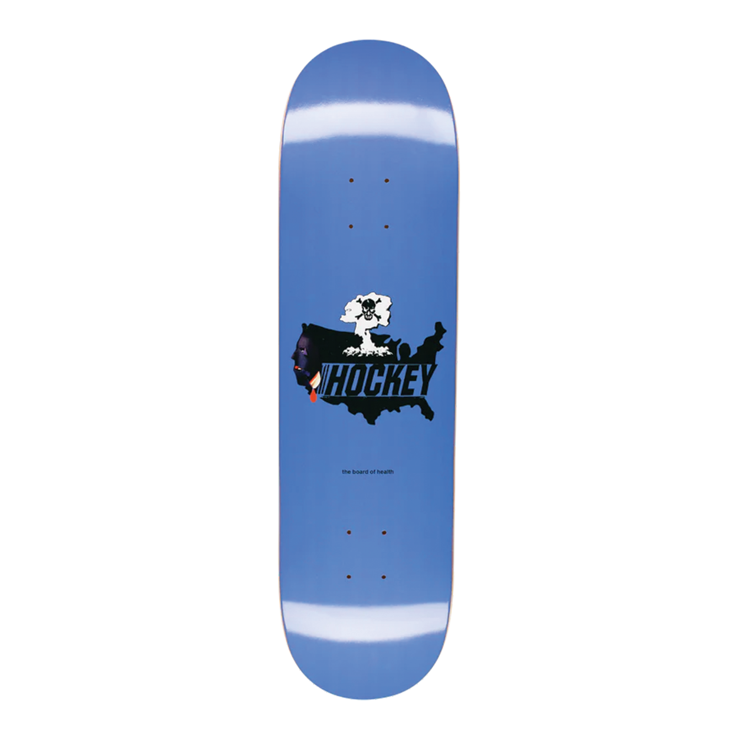 HOCKEY SKATEBOARDS BOARD OF HEALTH TEAM DECK 8.25