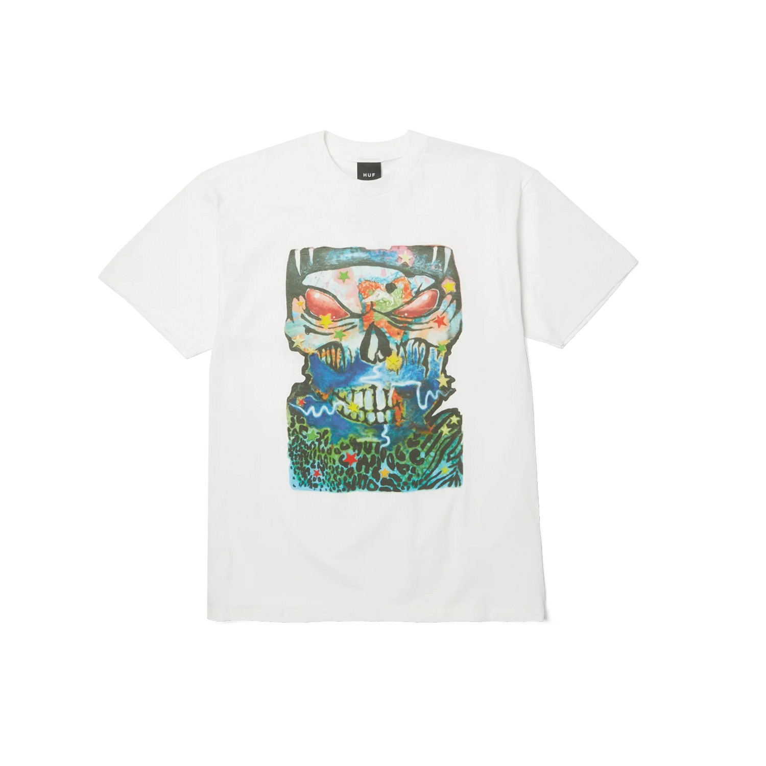 HUF - MIA SKULL - TEE - WHITE