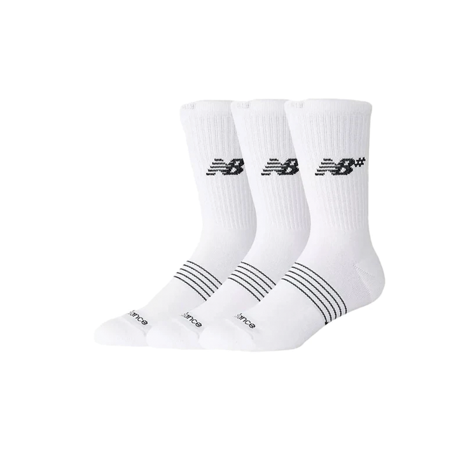NEW BALANCE ACTIVE NUMERIC CREW SOCKS 3 PACK