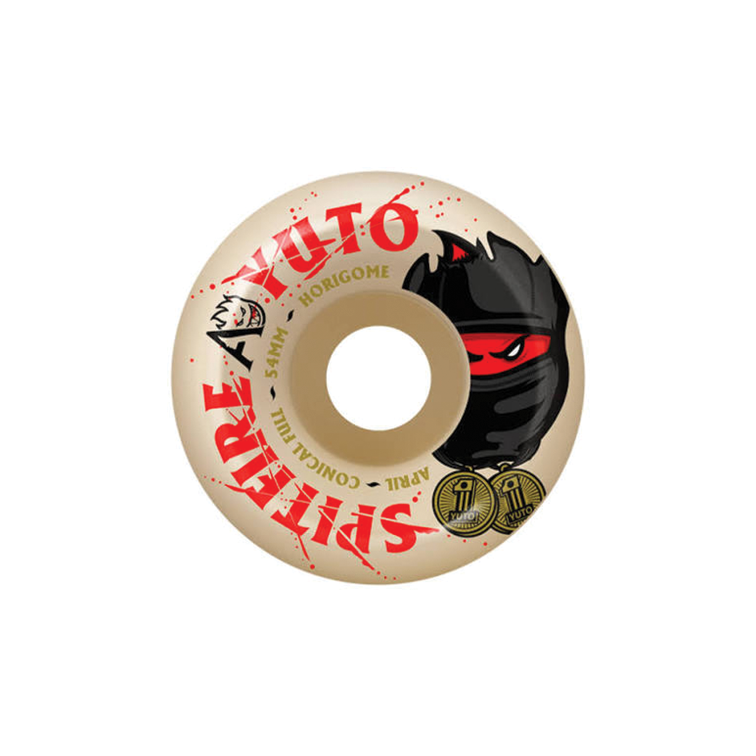 SPITFIRE WHEELS YUTO APRIL F4 CONICAL FULL 99DURO