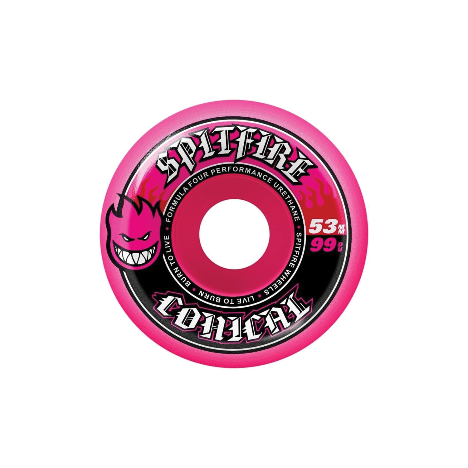 SPITFIRE WHEELS F4 CONICAL 99 DURO 53mm