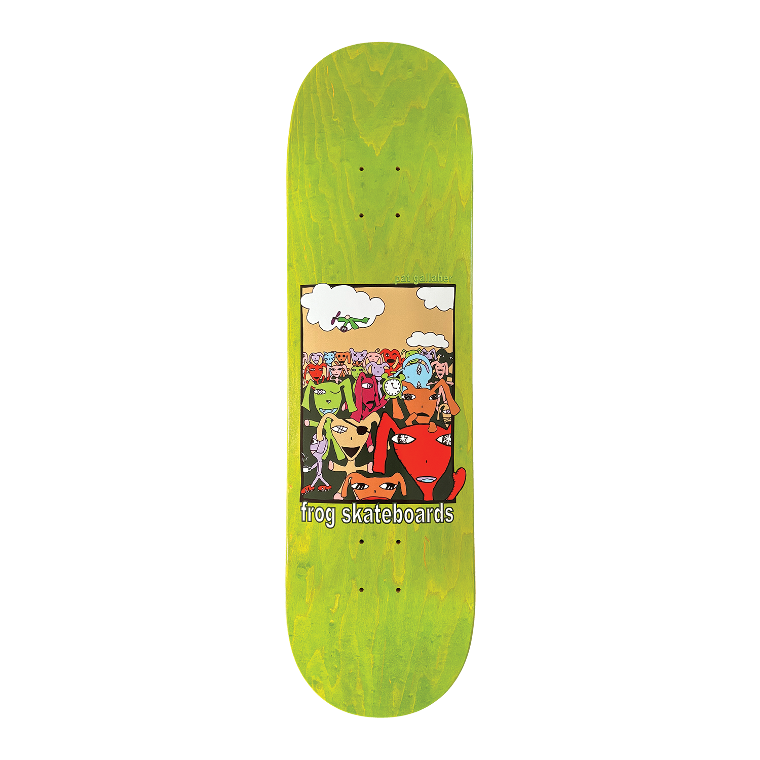 FROG SKATEBOARDS PARTY MONSTER PAT- 8.4