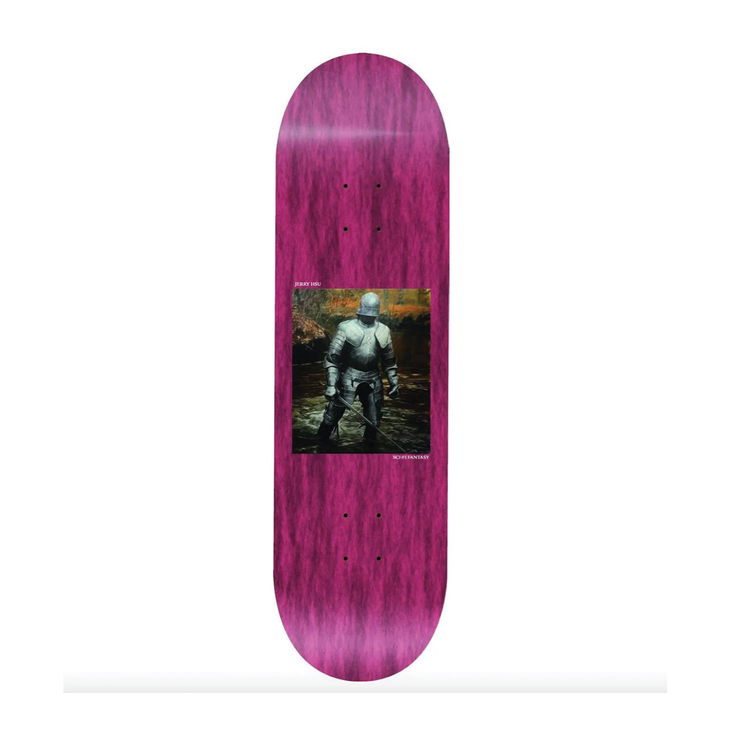 Sci-Fi Fantasy Skateboards Jerry Hsu knight deck - 8.3”