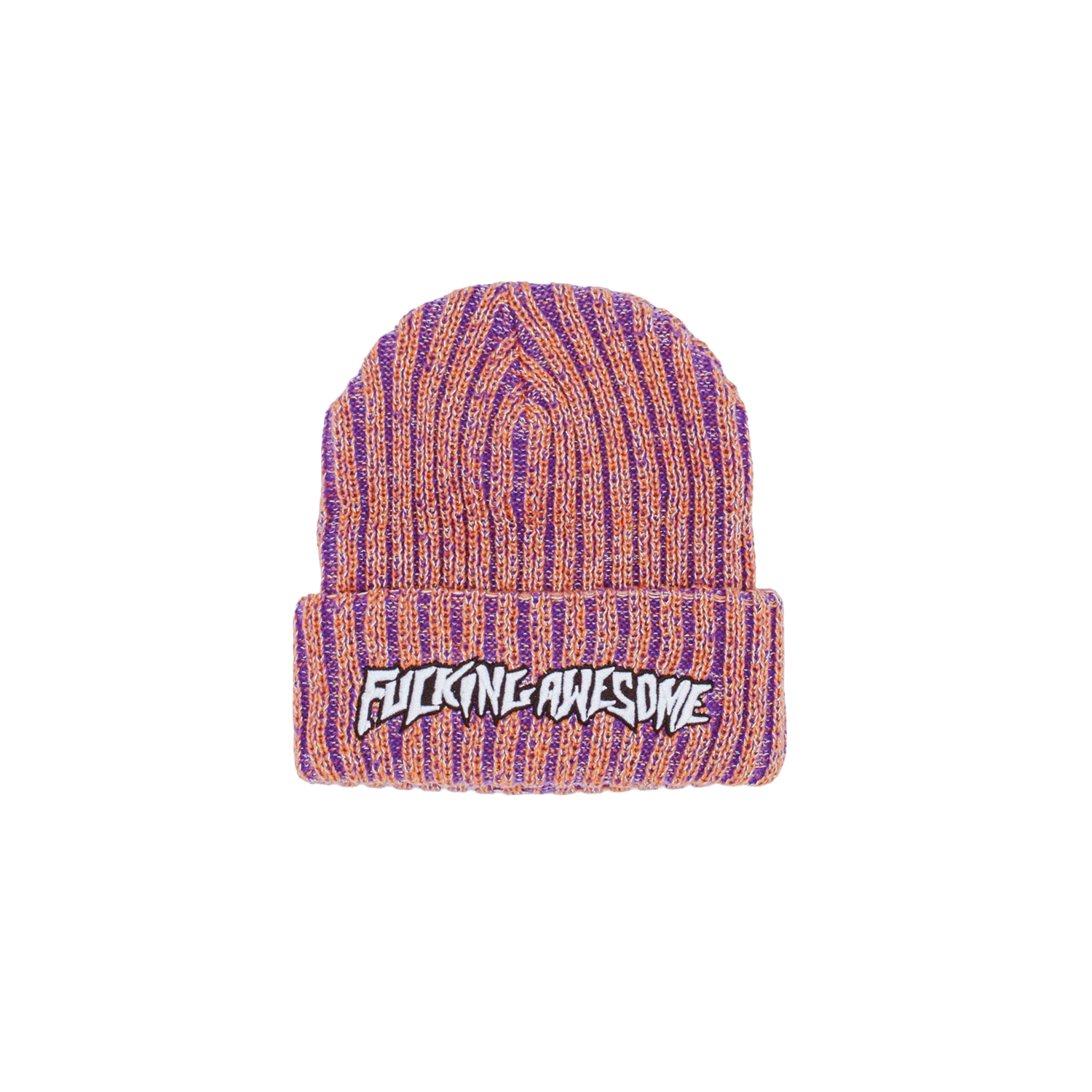 FUCKING AWESOME REFLECTIVE STRIPE BEANIE
