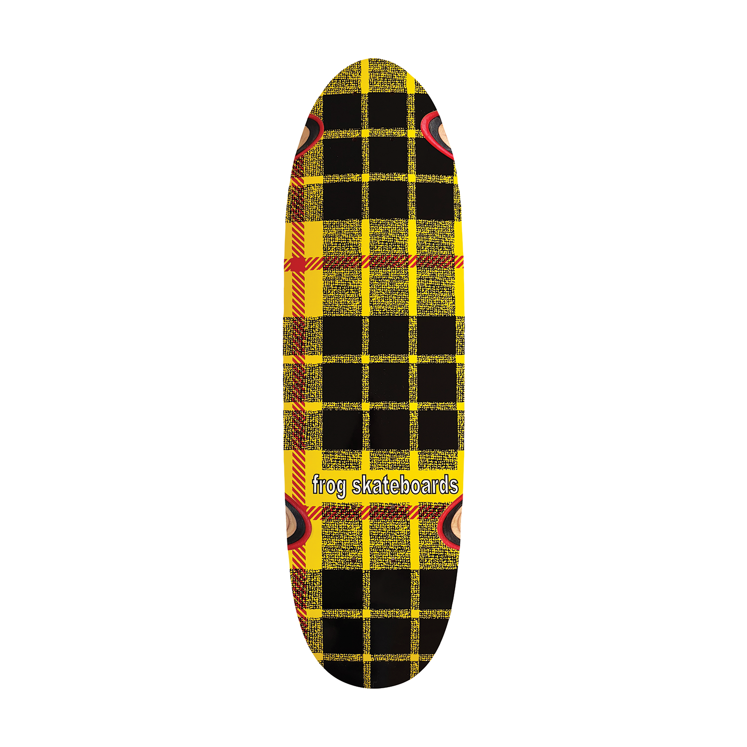 FROG SKATEBOARDS PLAID MICRO PIPER 7.75