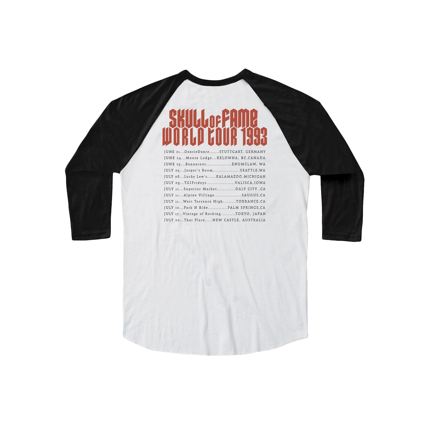 GIRL SKATEBOARDS SKULL OF FAME TEE