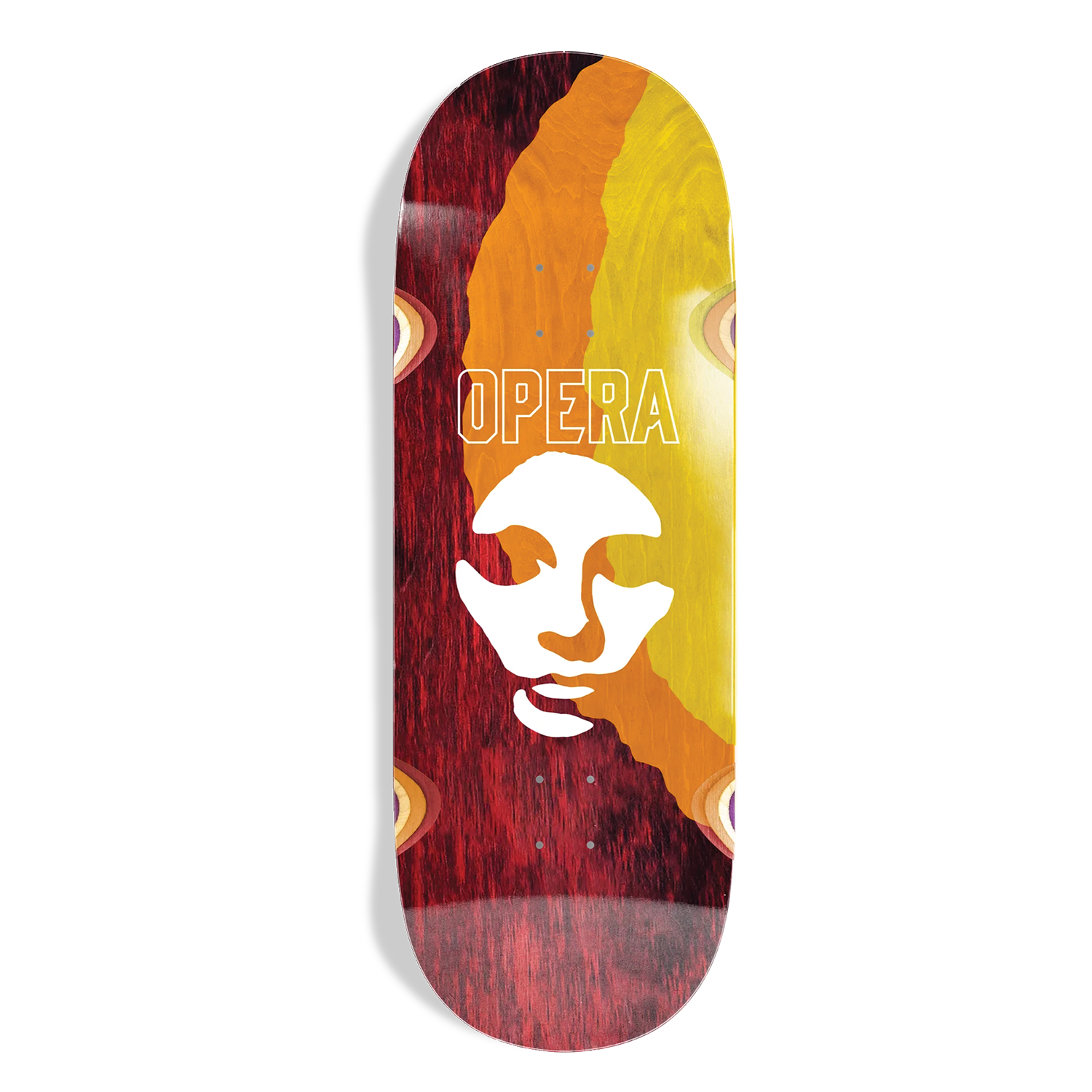 OPERA SKATEBOARD DECK TRIPPLE TORN BIG MASK  - 11.0"