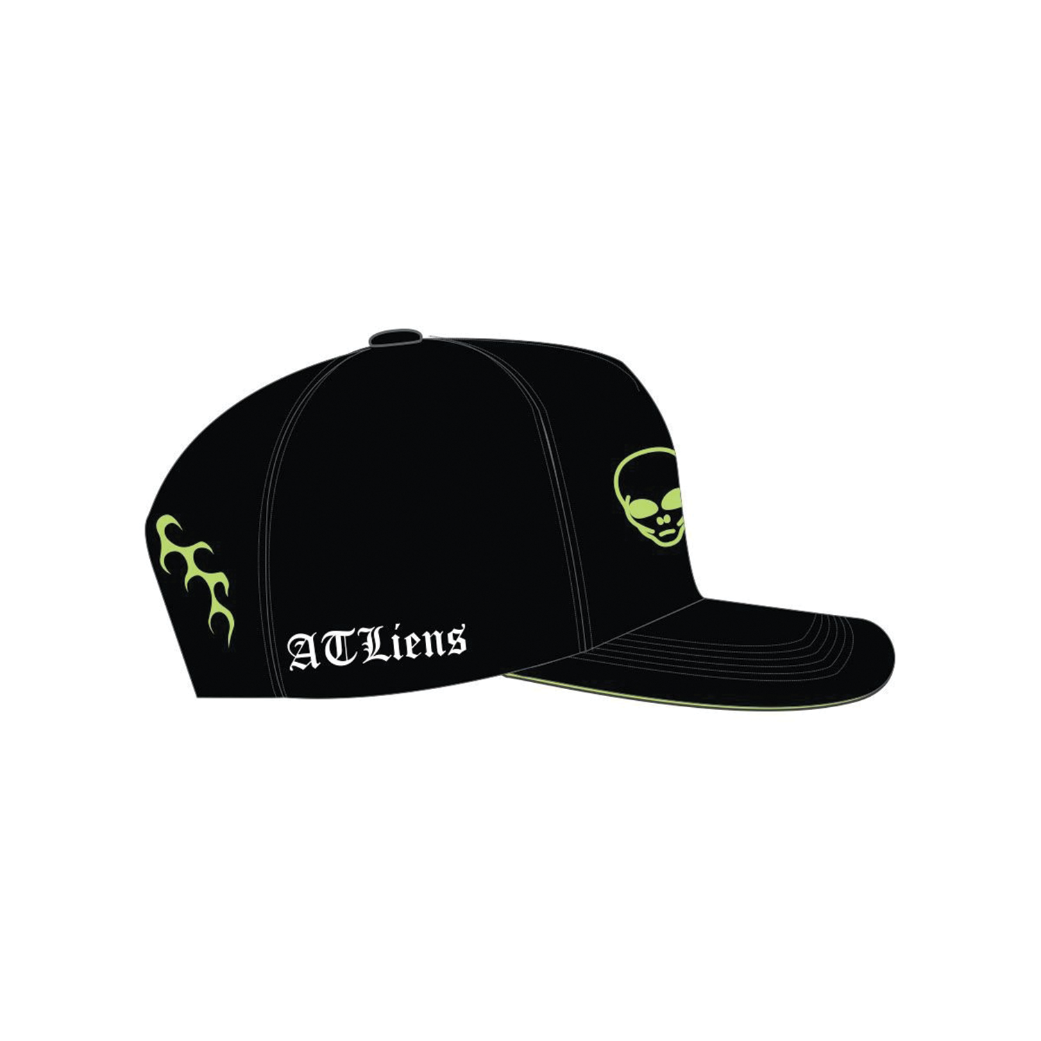 PRIMITIVE SKATEBOARDS X OUTKAST ATLIENS SNAPBACK BLACK