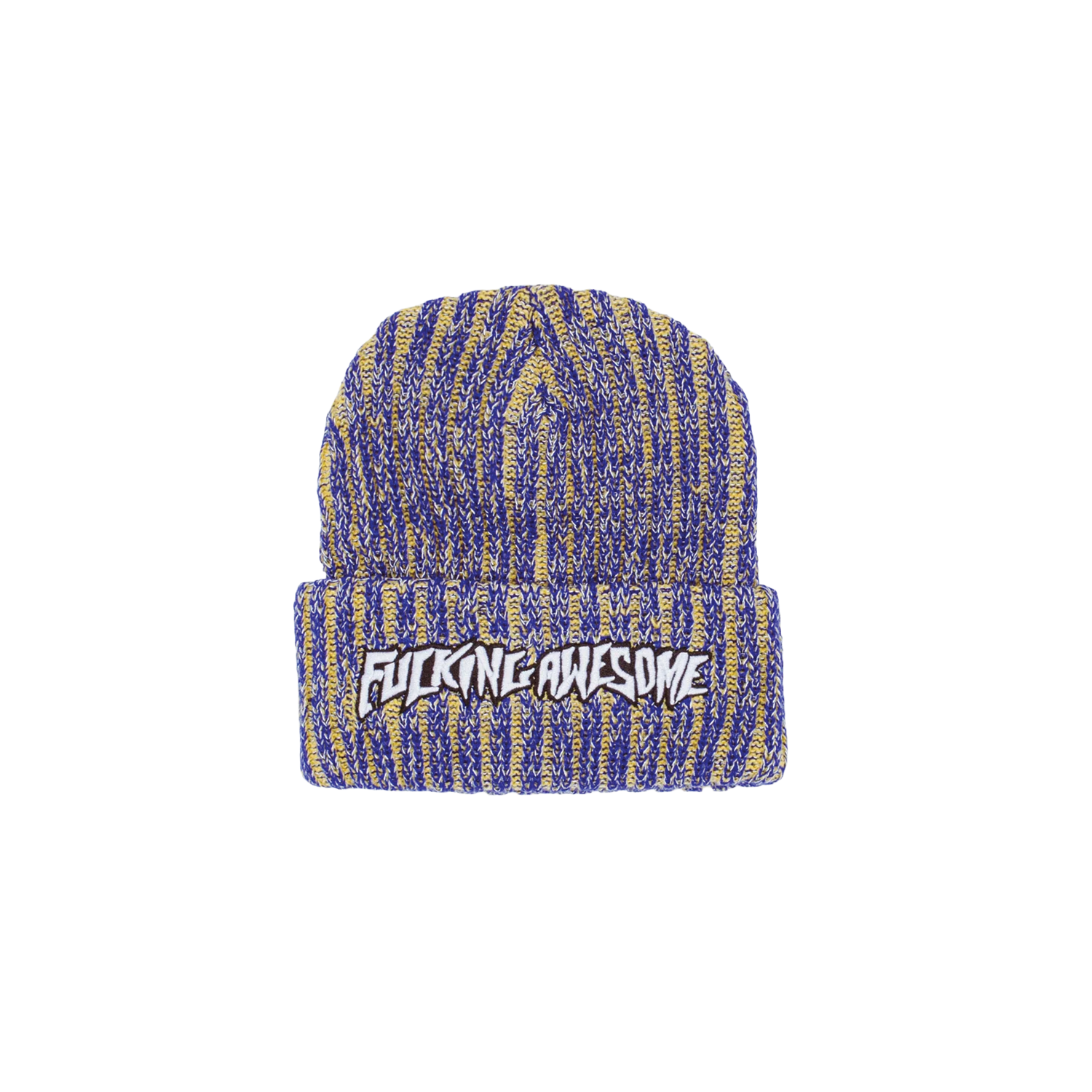 FUCKING AWESOME REFLECTIVE STRIPE BEANIE