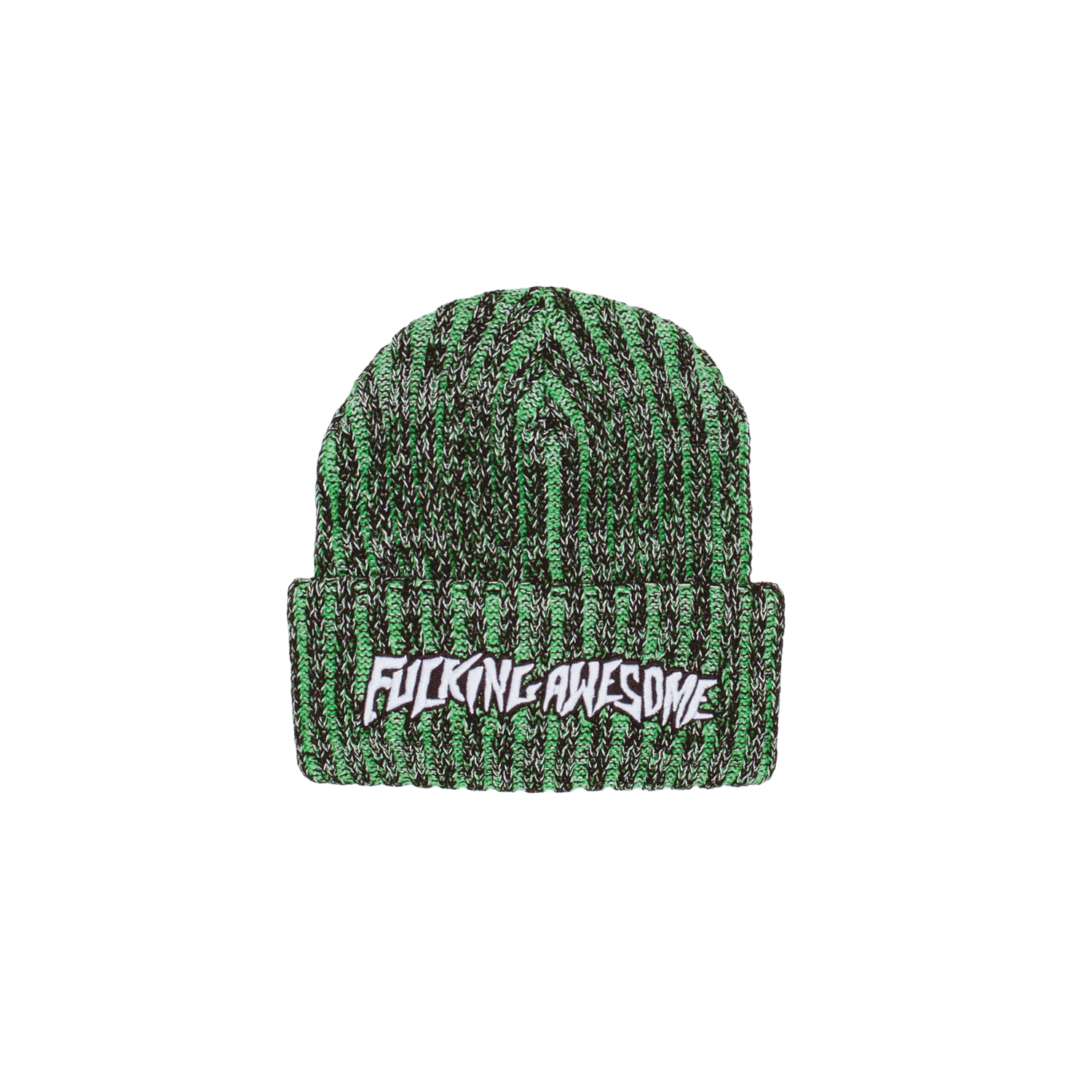 FUCKING AWESOME REFLECTIVE STRIPE BEANIE